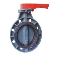 Plastic Butterfly Valve with Lever Operator